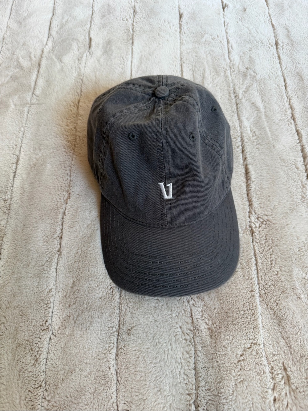 Vuori Dad Hat, Charcoal Grey, OS